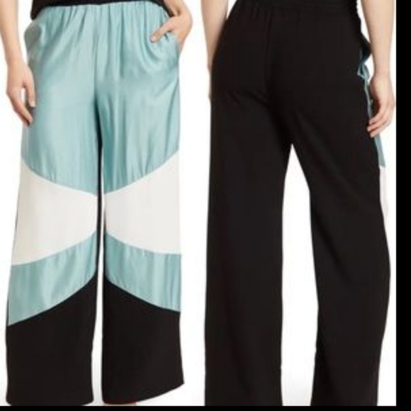 MAJE Wide  Leg Parma Trouser Pants - Picture 2 of 12